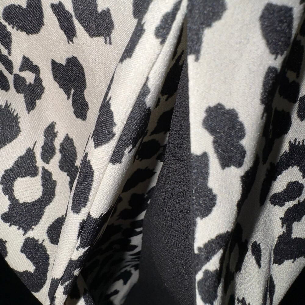 Mng Collection Leopard Print Short Sleeve Dress W… - image 8